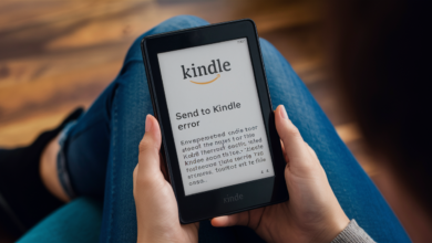 E999 Send to Kindle Error