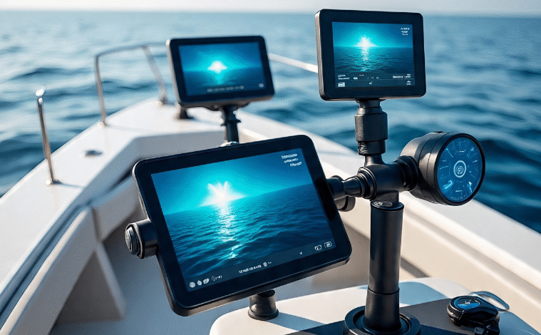 fish finder mounts